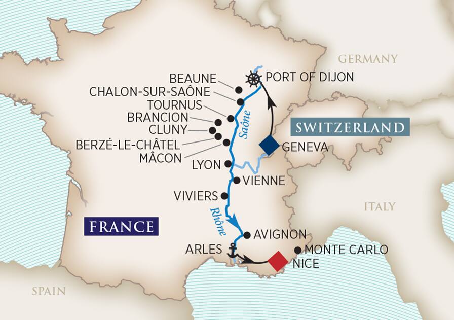 2024 Essence Of Burgundy Provence AmaWaterways™